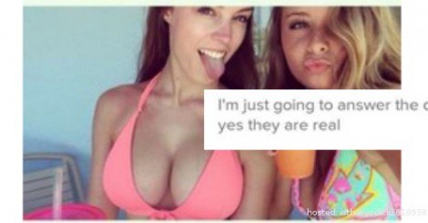 Tinder Girls Who Brilliantly Solved The Group Photo Problem bit.ly/1RO30L9