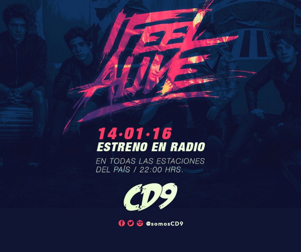 aledolores's tweet photo. Whooo! Mañana se estrena #ifeelalive a las 10pm en todas las estaciones de radio 📻😁 #esmihit ya casi @somoscd9 🙈 https://t.co/KKgg2RhmOR