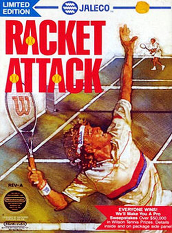 JRico_32's tweet image. Wed #NES day! #RacketAttack Always laughed at the "No!" and the throwing of the racket on a bad call. #RetroGaming