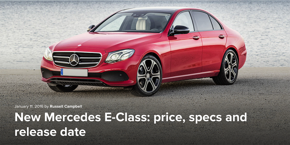 It's finally here! New #Mercedes #EClass revealed with heated armrests and touch controls – carwow.co.uk/news/New-Merce…