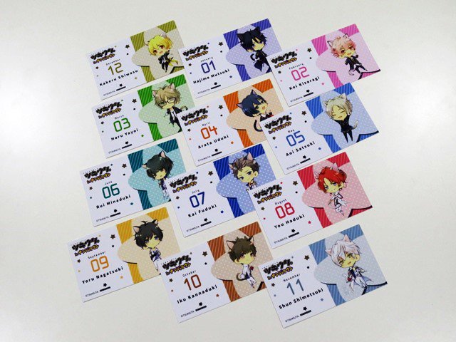 Namjatown ナンジャタウン いよいよ明日1 15 金 より ツキウタ In ナンジャタウン 開催です 準備中のグッズや購入特典のオリジナルカードを一足早く公開 うさたおし景品 や ガラポン景品 なども注目です T Co A1zj4gjndb T Co