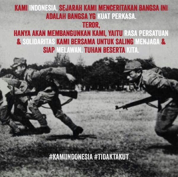 stay positive ❤ stay safe 💪 and keep praying 🙏 ALLAH is always with us! 🙏🏻#indonesiaunite #Jakartastaysafe