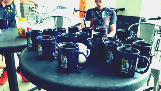 Life is too short for bad coffee.  Can see when the cyclists were around. <a href="/seattlecoffeeco/">Seattle Coffee Co.</a> <a href="/EngenClassic/">Engen Classic</a>