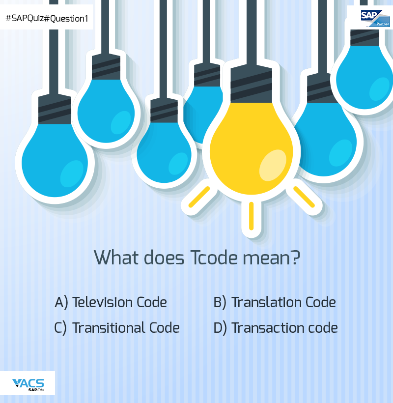 VACSTechnology's tweet image. #SAPQuiz 

Try answering this simple question.