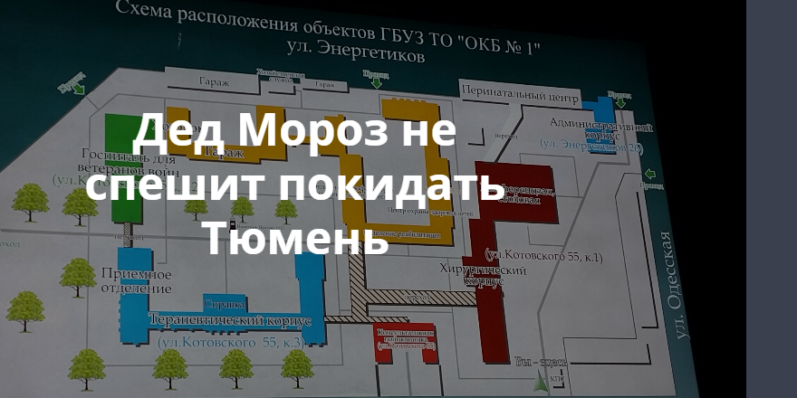 cftyumen's tweet image. “Дед Мороз не спешит покидать Тюмень” tryspruce.com/1452753076