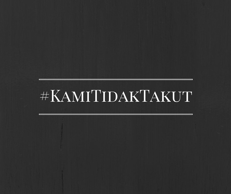 campaign_id's tweet image. #KamiTidakTakut: Ekspresi melawan kekerasan &amp;amp; terorisme, serta himbauan utk tetap bersatu.
campaign.com/milestones/id/…