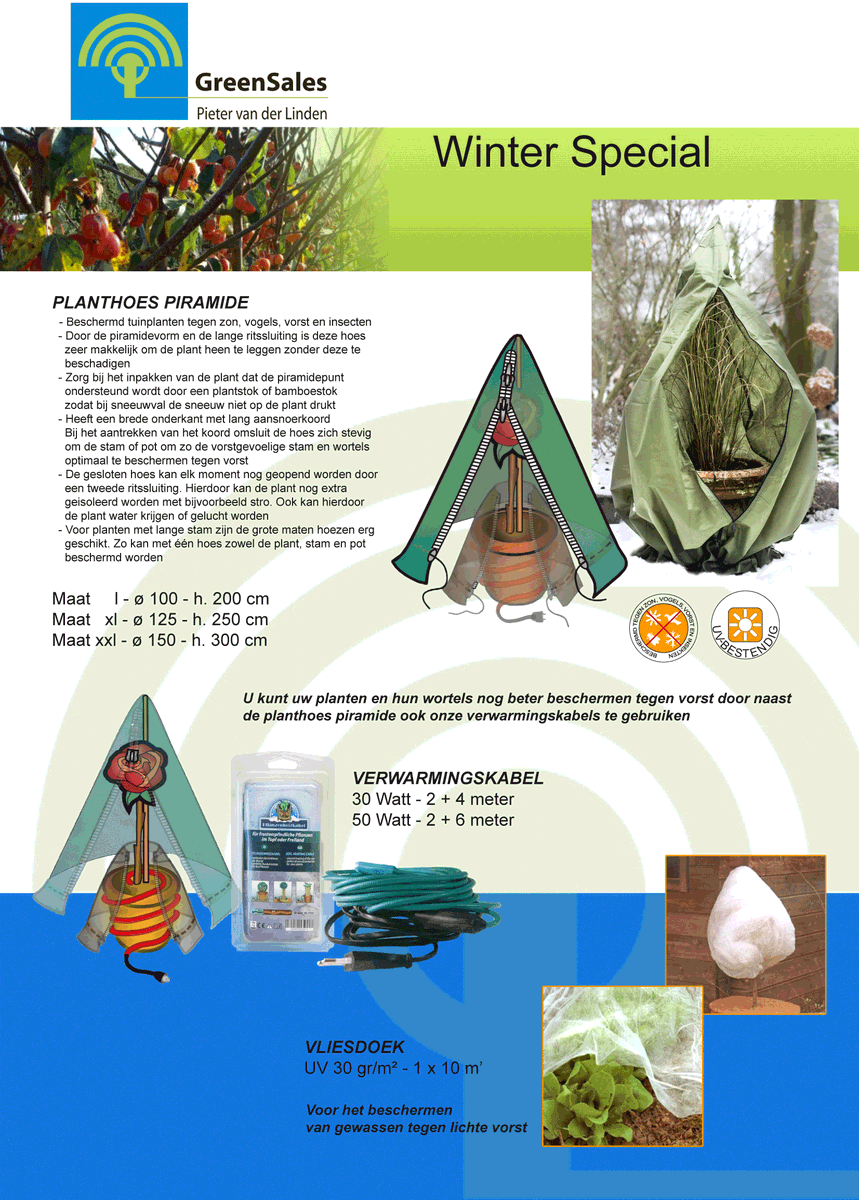 greensalesbv's tweet photo. Vergeet u niet om uw planten te beschermen tegen vorst? Uiteraard op voorraad bij GreenSales. #planthoes #vliesdoek. https://t.co/MkJd9ClPi6