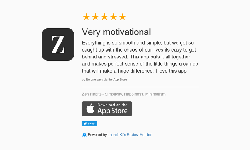 MonkeyTheorem's tweet image. 5 Star Review: "Very motivational: Everything is so smooth and simple, but we get so caugh…" launchkit.io/reviews/dfYZ5b…