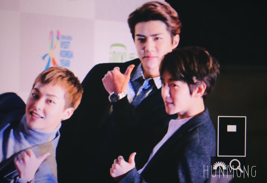 EXO arrived on "2016 Seoul Music Awards" Red Carpet 