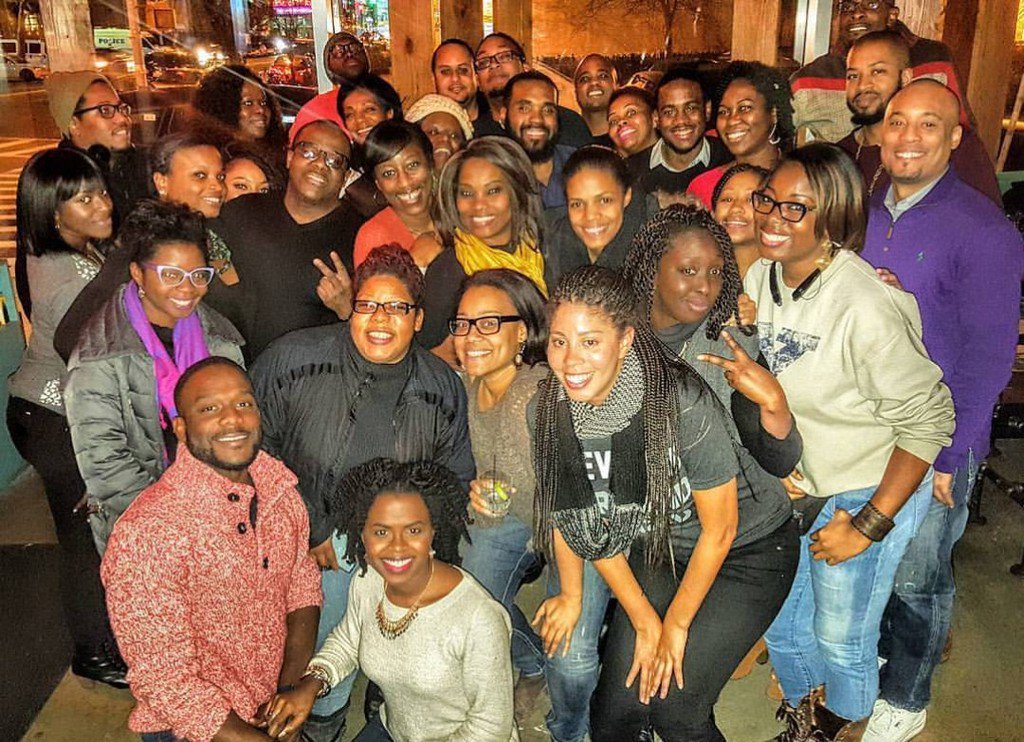 About last night... #NYCTribe met up at Angel of Harlem for #happyhour. We might just make this our official NYC #m…