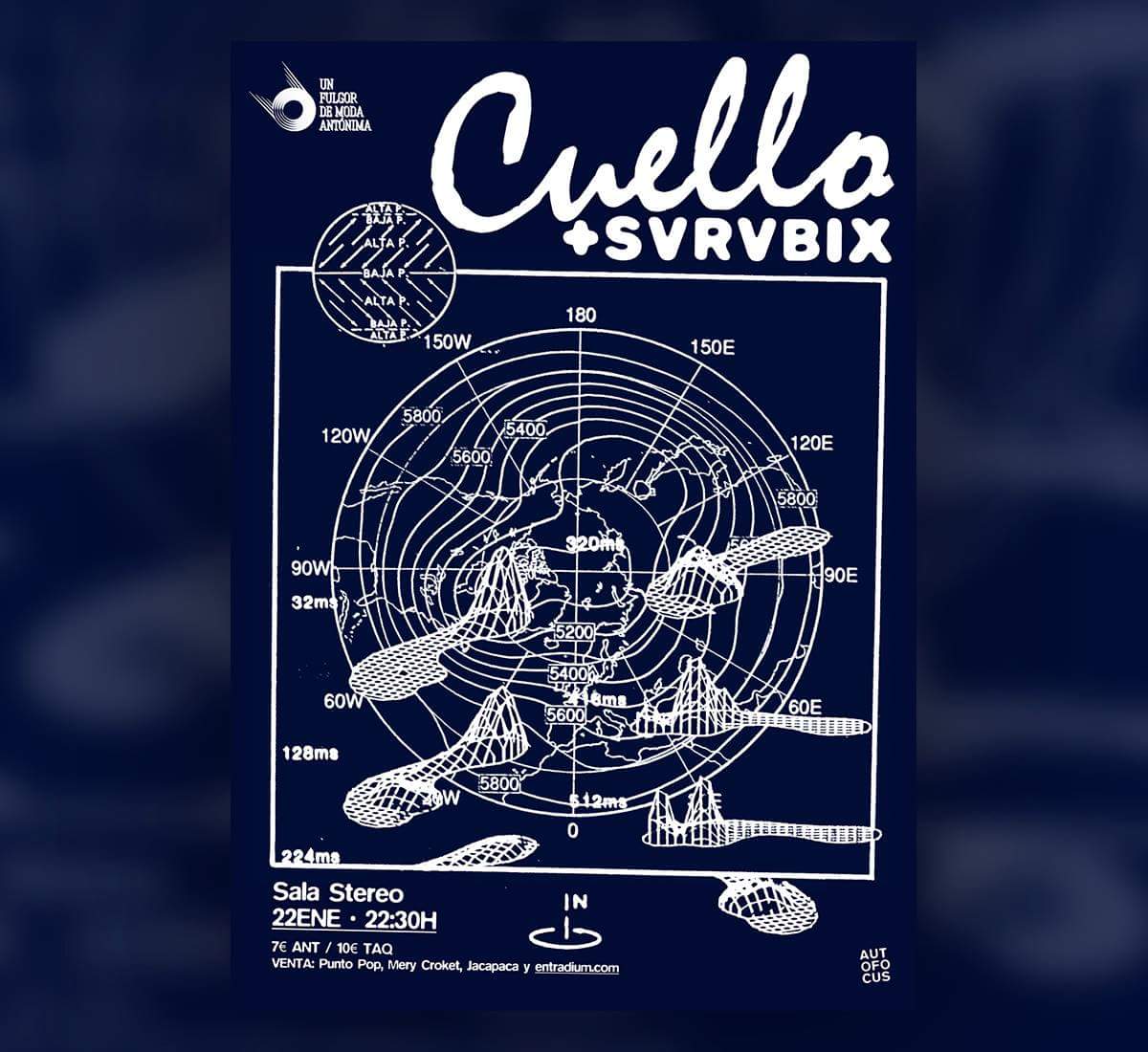 Cuello y los Sarabix en la Stereo de Alicante gracias a los guapos de Un Fulgor de Moda Antónima💿