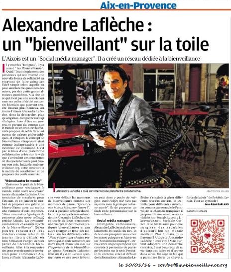 MaBienveillance's tweet photo. Retrouvez l'article de dimanche diffusé dans @laprovence et à lire aussi sur https://t.co/HSsfDo8XDj 💌 https://t.co/avYxQUChGX