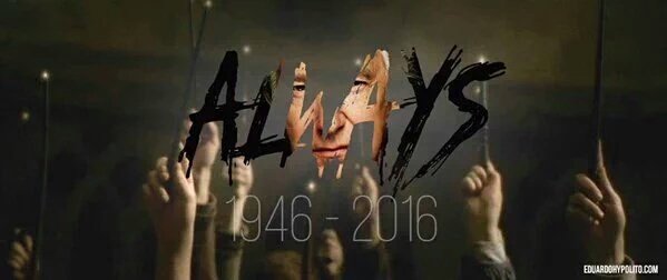 deanandmiracle's tweet photo. "After all this time?"
"Always!"

#RIPAlanRickman https://t.co/czExXuoluD
