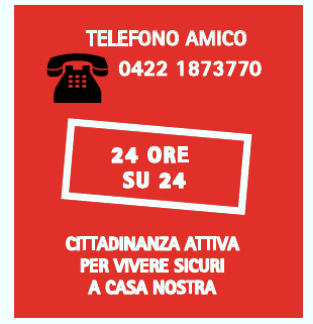 TELEFONO AMICO 24 h su 24  #SICURIACASANOSTRA