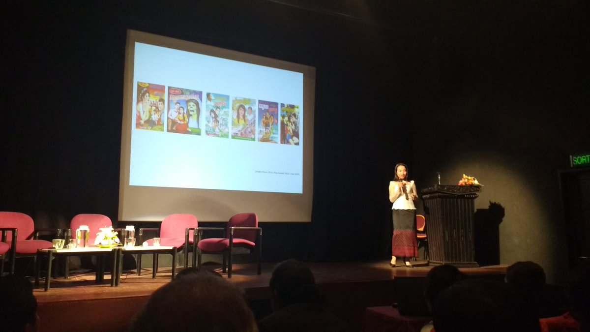 CamboLivingArts's tweet photo. Living Arts Fellow Phina So: "I wanted to write stories that empower women" #ANCER16 @PhinaSo https://t.co/sOZjkYkQfO