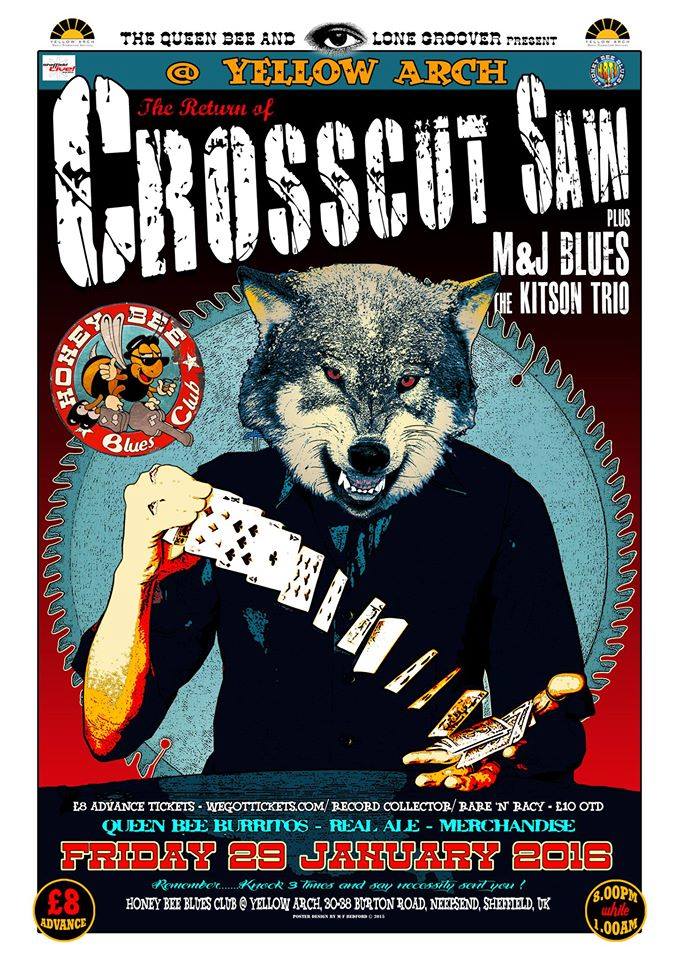 First <a href="/HoneyBeeBlues01/">Honey Bee Blues Club</a> of 2016!!

<a href="/CrosscutSawUK/">Crosscut Saw</a> <a href="/mjblues_music/">M.J. Blues Music</a> @kitsontrio 
Fri 29/01

Tix: wegottickets.com/event/343066