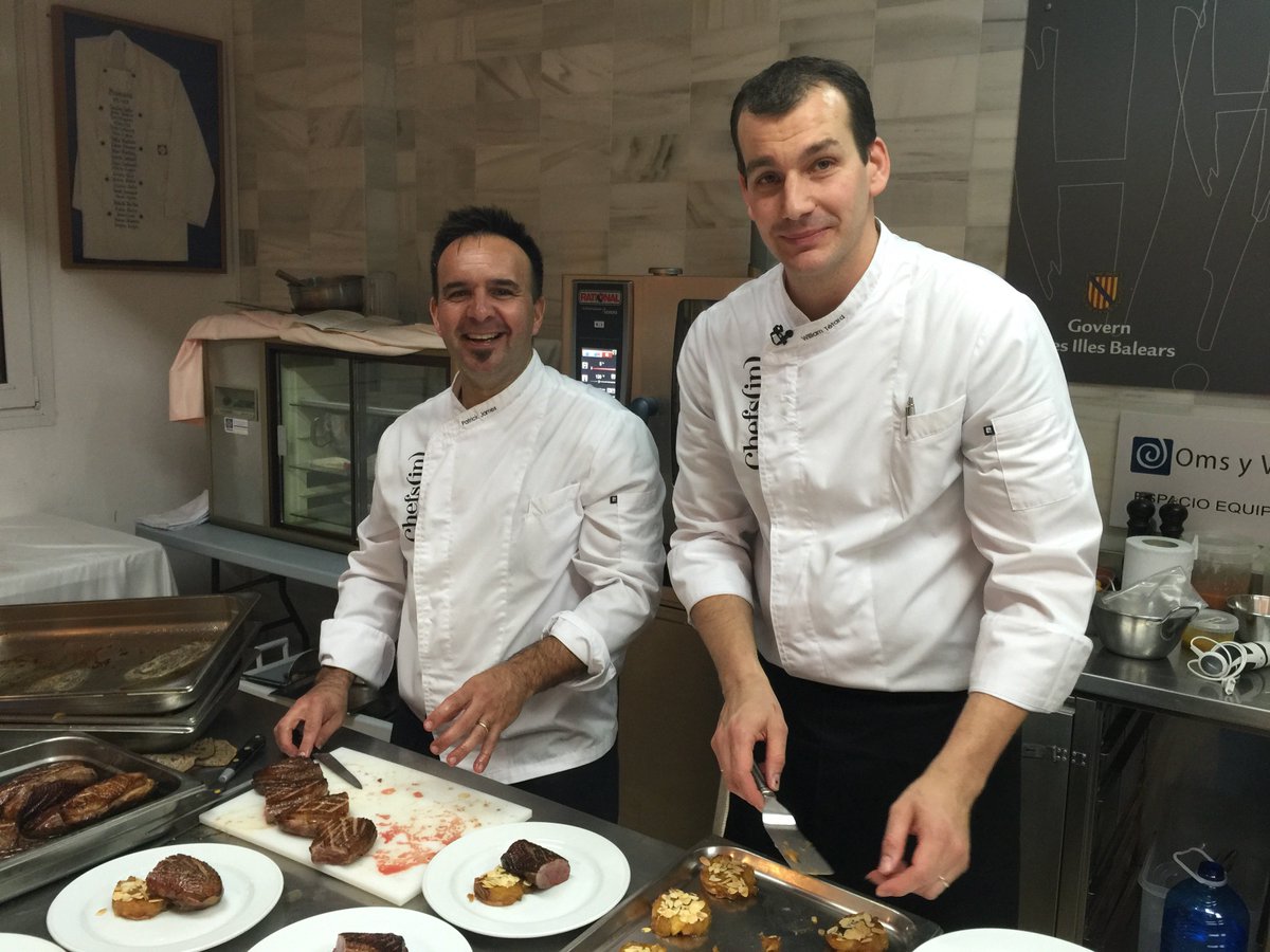 Vive la #France! chefsins.com/vive-la-france/ Un #a4manos de William Tétard <a href="/rest_sesrotges/">William Tétard</a> y Patrick James en la <a href="/EHIB1/">EHIB</a>