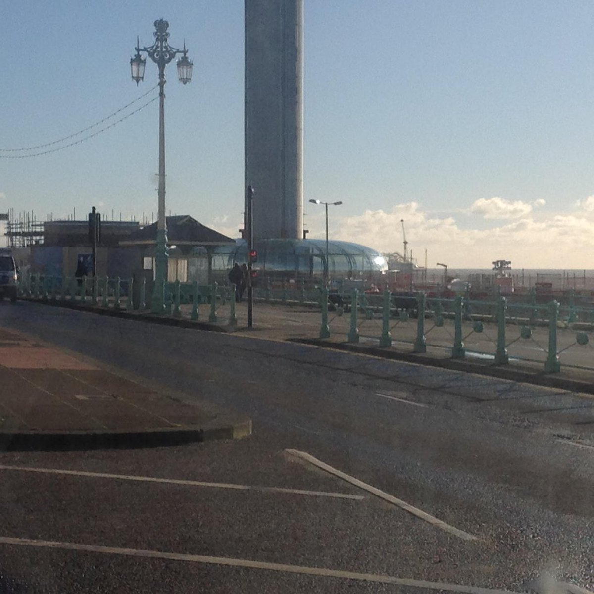 Progress on the i360 #Brighton another attraction to boost the local economy. Ugly, but exciting nonetheless!