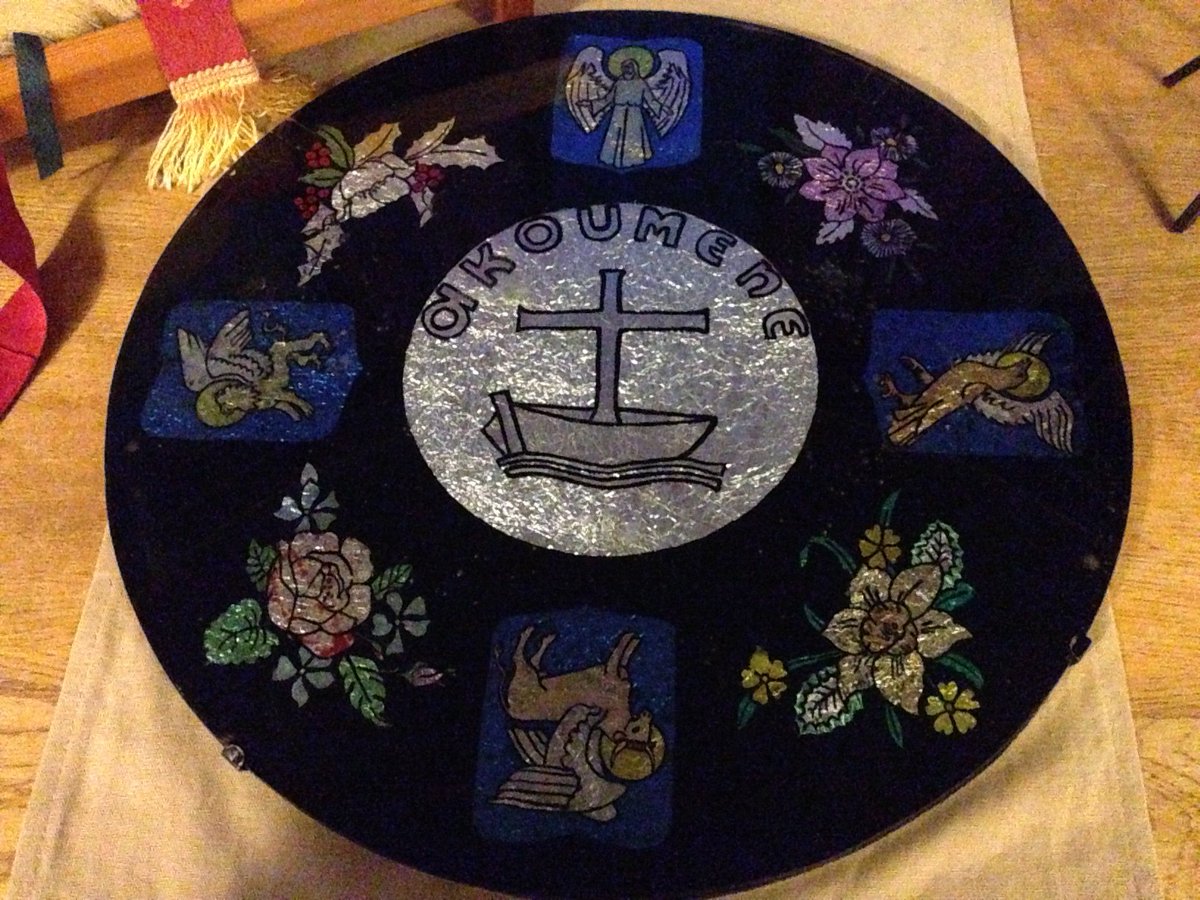 theEccy's tweet photo. Join us for Morning Prayers on Fridays at 9.30am. Here's a beautiful handmade object depicting our Ecumenical status https://t.co/r34Tgx8Vu8