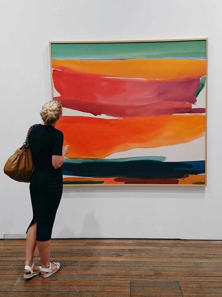 HannahAtwell's tweet photo. Admiring the #LuminousWorld exhibition @NAS_AU @NasGallery tonight #Wesfarmers #art #collection #GretchenAlbrecht https://t.co/OvHTQ9q5Ui