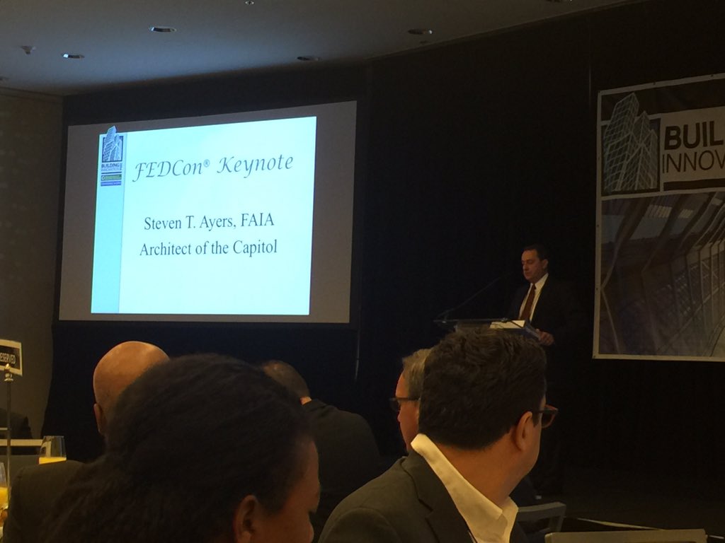It's important to have a client with interesting problems and a world class building portfolio. #FEDCon #BIM #USA
