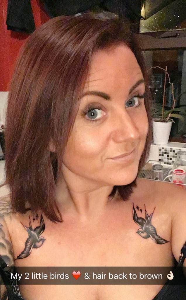 Back to brown &amp; 2 new birdies added to my ink collection 👌🏻