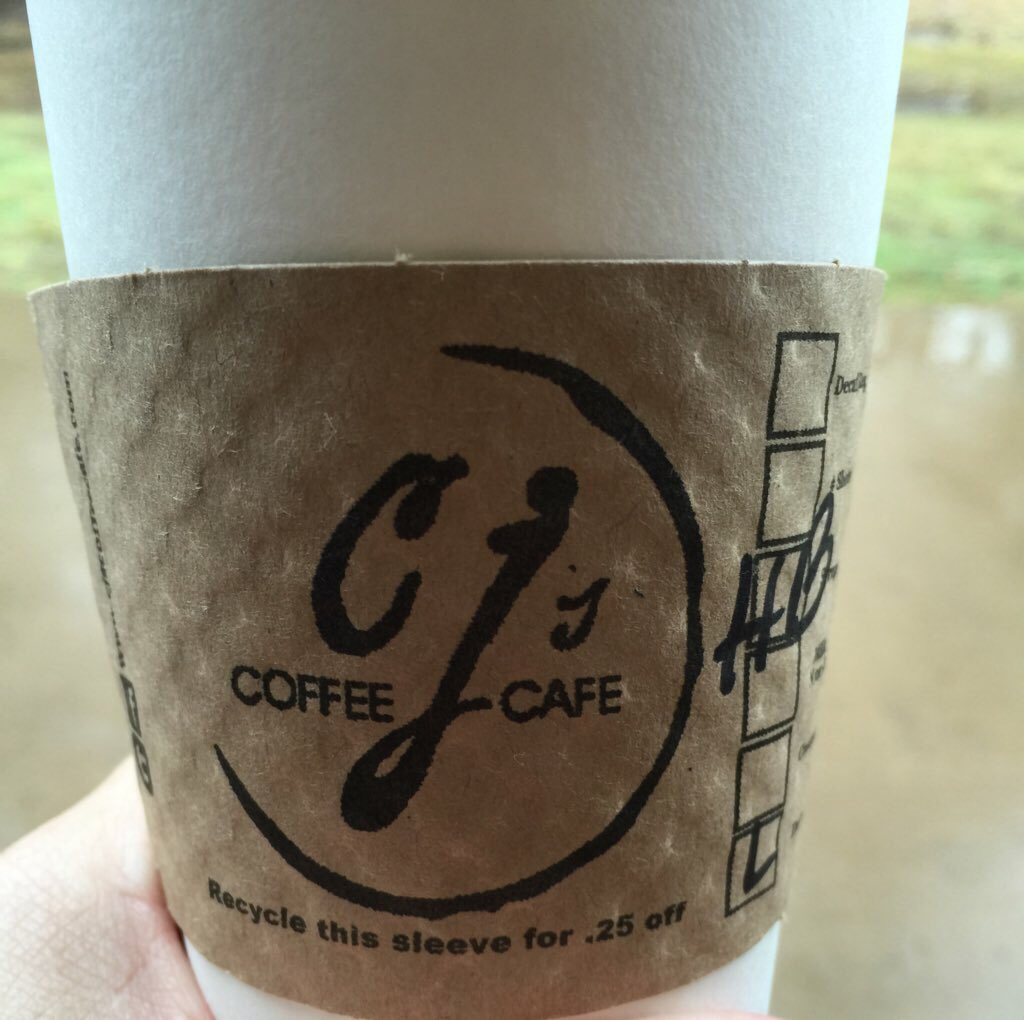 CJscoffeecafe's tweet photo. ||•Thrifty Thursday•|| Did you know? Every cup sleeve is a coupon! #save #coupon #coffee #honeybeelatte #cjscoffee https://t.co/GPv7h59tym
