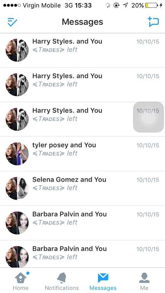 1D Solo DMs tweet media