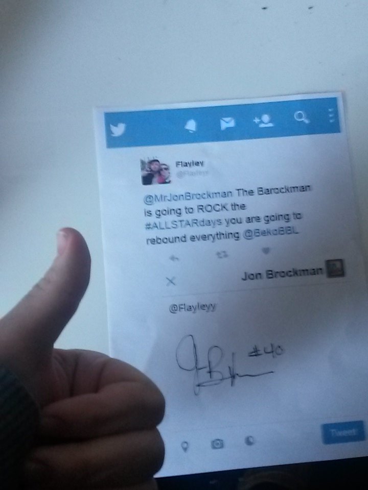 Flayleyy's tweet photo. Thank you for #signmytweet @MrJonBrockman @BekoBBL https://t.co/chQb7MeyvX