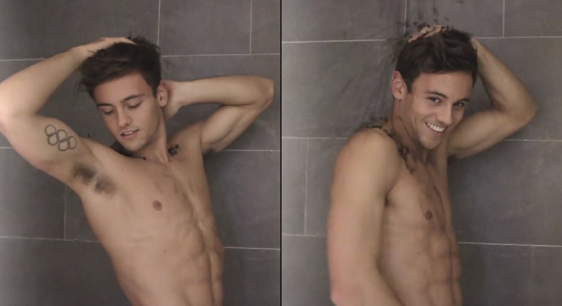 Tom Daley's new fitness video is called 'Once you go black' ...