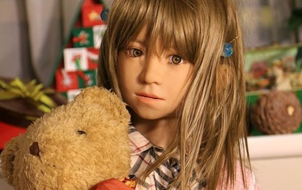 DailyMirror's tweet photo. Lifelike child sex dolls created to 'stop paedophiles committing crimes' https://t.co/7ac1YJo6S0 https://t.co/DZRxLe49zz