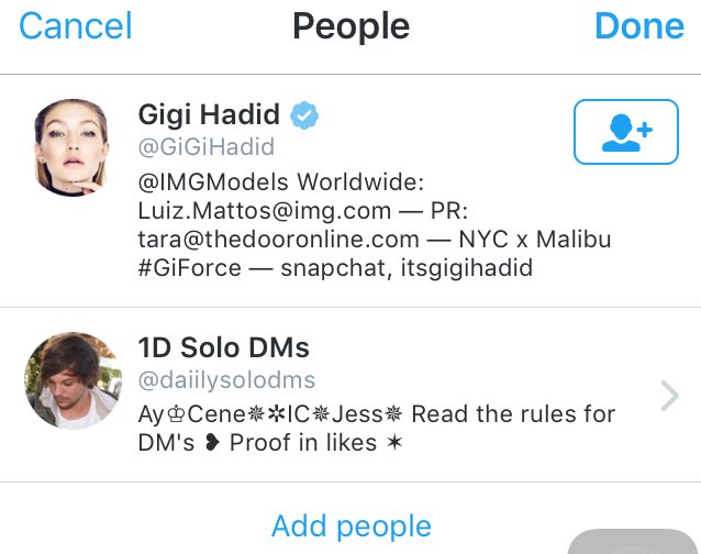 1D Solo DMs tweet media