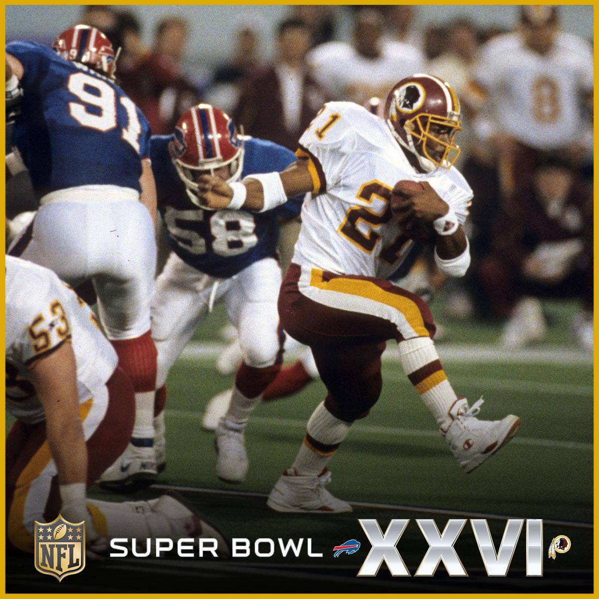 The @Redskins took home #SB26!

Just 24 days until #SB50!