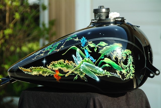 NUTCustoms's tweet image. #Airbrush #Tank #Harley