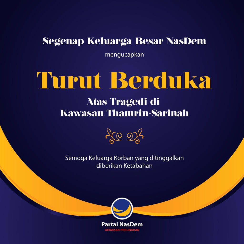 RT <a href="/martinmanurung/">Martin Manurung</a> Surya Paloh: Kita tidak takut..., kita bukan bangsa yang lemah..!