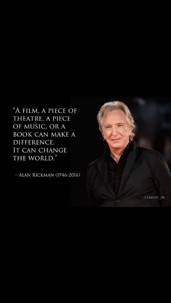 stepht82's tweet image. RIP Alan Rickman. A truly great actor.