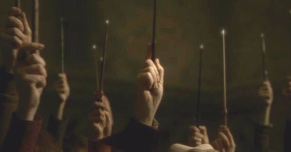 thehook's tweet photo. #RIP Alan Rickman. Raise your wands, Potterheads. https://t.co/dqccWa0bcs