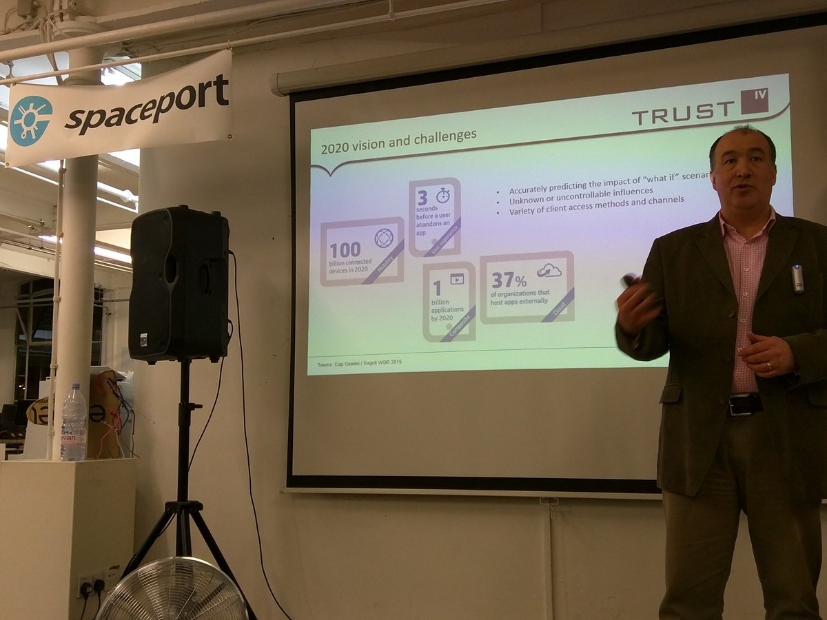 TrustIV's tweet photo. Our very own @Richardbishop now 'on stage' @McrTesterGather speaking on the subject of Network Visualisation https://t.co/hbeiGXCG8r