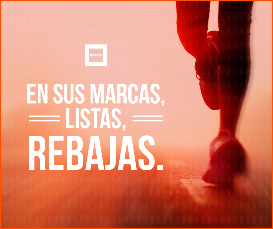 ¡Qué comiencen los juegos de las rebajas!