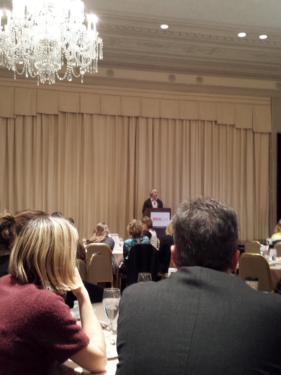 asalawami's tweet photo. @BMAChicago luncheon with @tullman discussing #tech trends we need to know for the future #BMAluncheon https://t.co/roT8zjwOTk