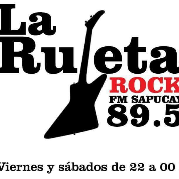 FlageloRock's tweet photo. Fm Sapucai 89.5 
Viernes de 22:00 a 00:00 hs
Estaremos con los amigos de 
#LARULETAROCK !! https://t.co/PUTBaDkRYS