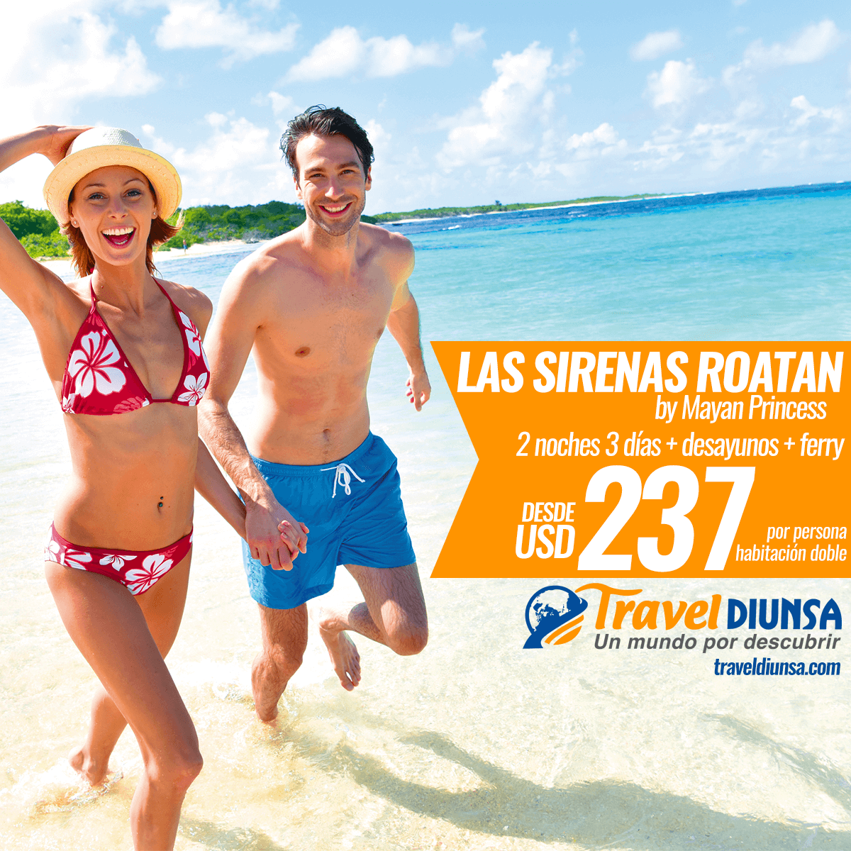 TravelDiunsa's tweet photo. ¡WOW!:)#Roatán precio increíble Las Sirenas by Mayan Princess una escapada espectacular en la mejor playa del caribe https://t.co/7DBVES0Szv