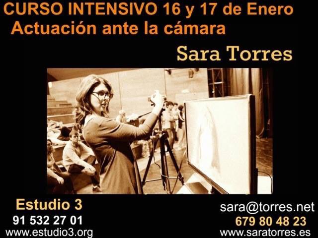 Intensivo de Cåmara con <a href="/saractriz/">sara torres</a> 16 y 17 enero! <a href="/Estudio_3/">Estudio_3</a> #cursos  #actuación #actores