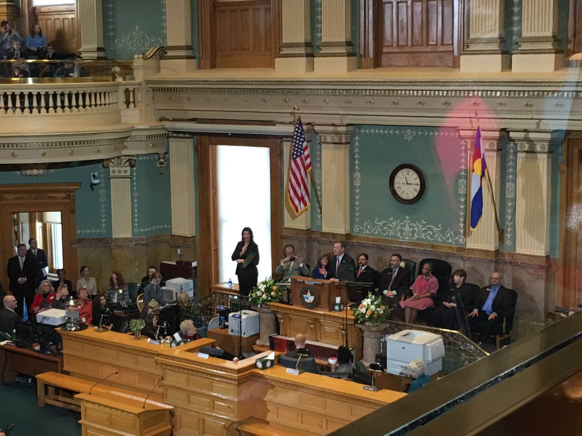 Hickenlooper's tweet image. #Colorado is more than just our state. Colorado is our community.