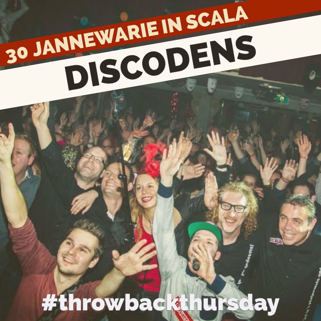 #ThrowbackThursday van de oétverkochte edisié 2015! Dit jaor neet missen? Kaup dien kaertje discodens.nl/kaertje