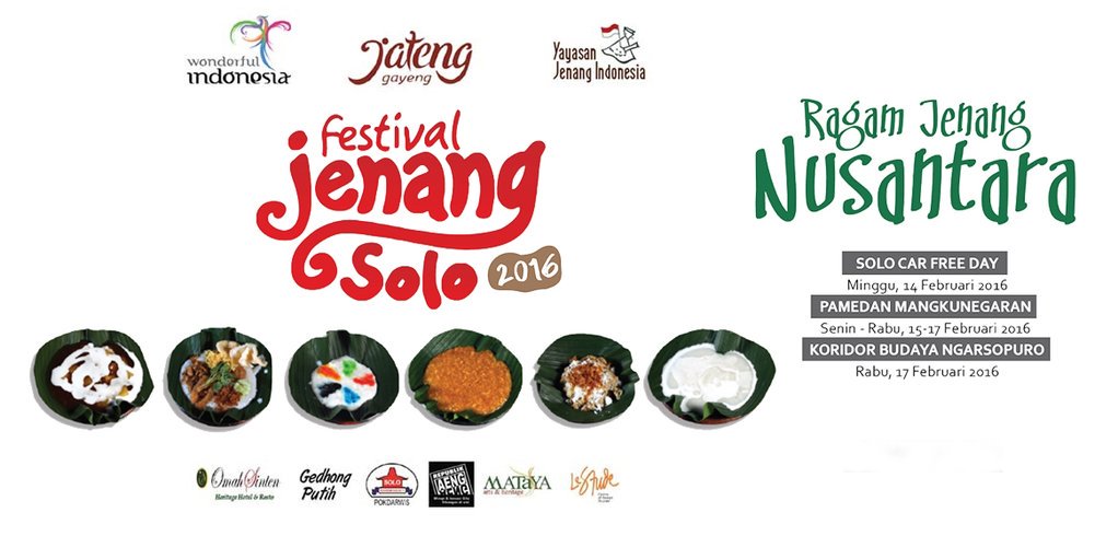 FESTIVAL JENANG SOLO @ SOLO CAR FREE DAY 14 FEBRUARI 2016 | AYO IKUT MELESTARIKAN KEBUDAYAAN DAERAH KITA