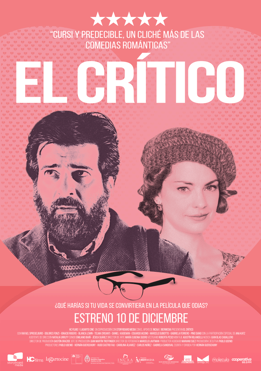 storyboardm_'s tweet photo. ¡PRONTO El Crítico llega a nuestro VOD No te pierdas la comedia -no- romántica llena de sarcasmo, humor y clichés! https://t.co/vN94uAiYOy
