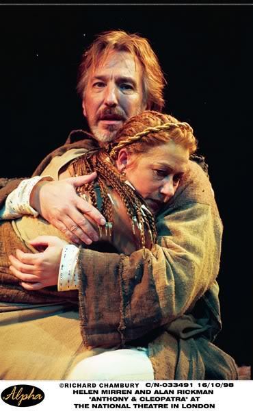 HollowCrownFans's tweet photo. "The long day's task is done
And we must sleep." - Antony &amp; Cleopatra (A4, S14) #RIPAlanRickman https://t.co/erquktzdgS