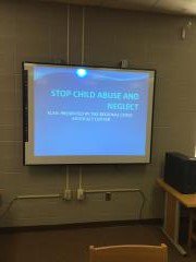 We were at Jackson Middle School yesterday to present our SCAN program to the 7th grade!