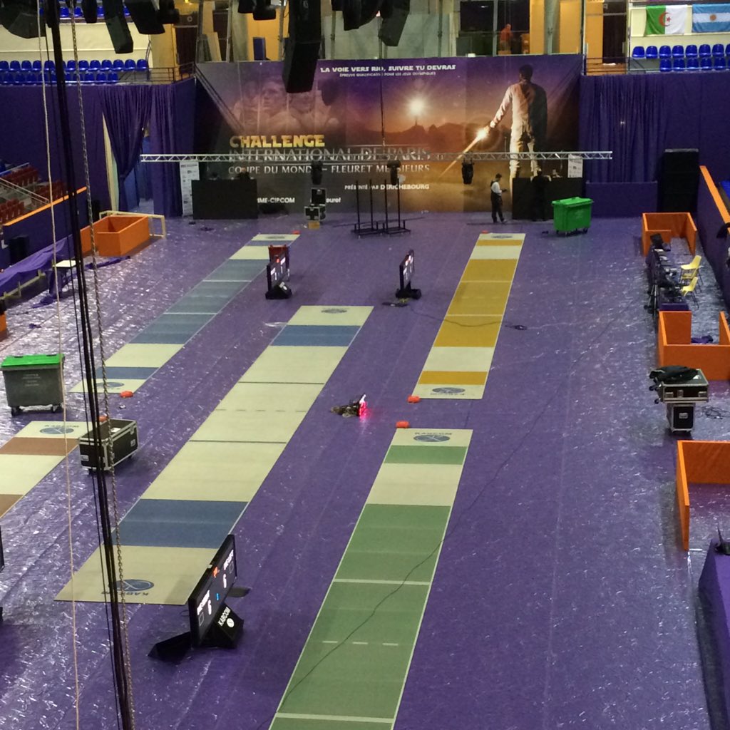 JessMorris7's tweet photo. Precomp day in Paris! #CIPfleuret #fencing #scherma https://t.co/gFwMpsSH3W